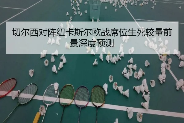 切尔西对阵纽卡斯尔欧战席位生死较量前景深度预测